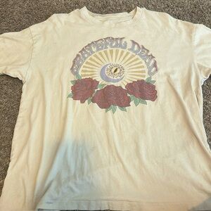 Worm a lot, has a couple stains on the back